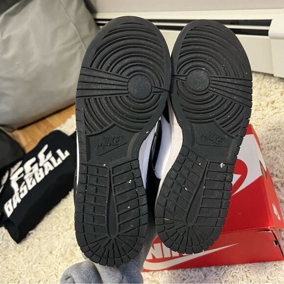 Nike Dunk Low Panda Black & White Mens - Picture 7 of 10